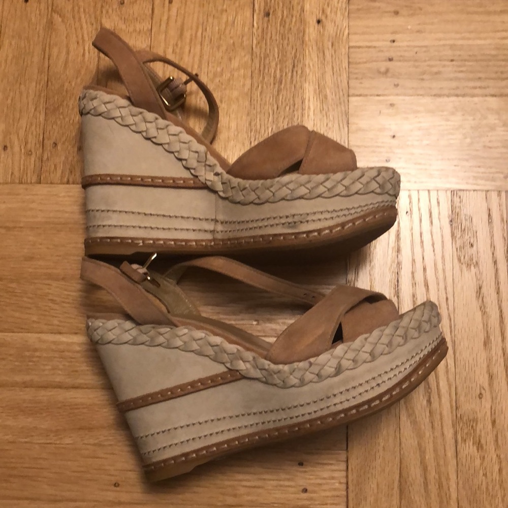 Stuart Weitzman wedge sandals